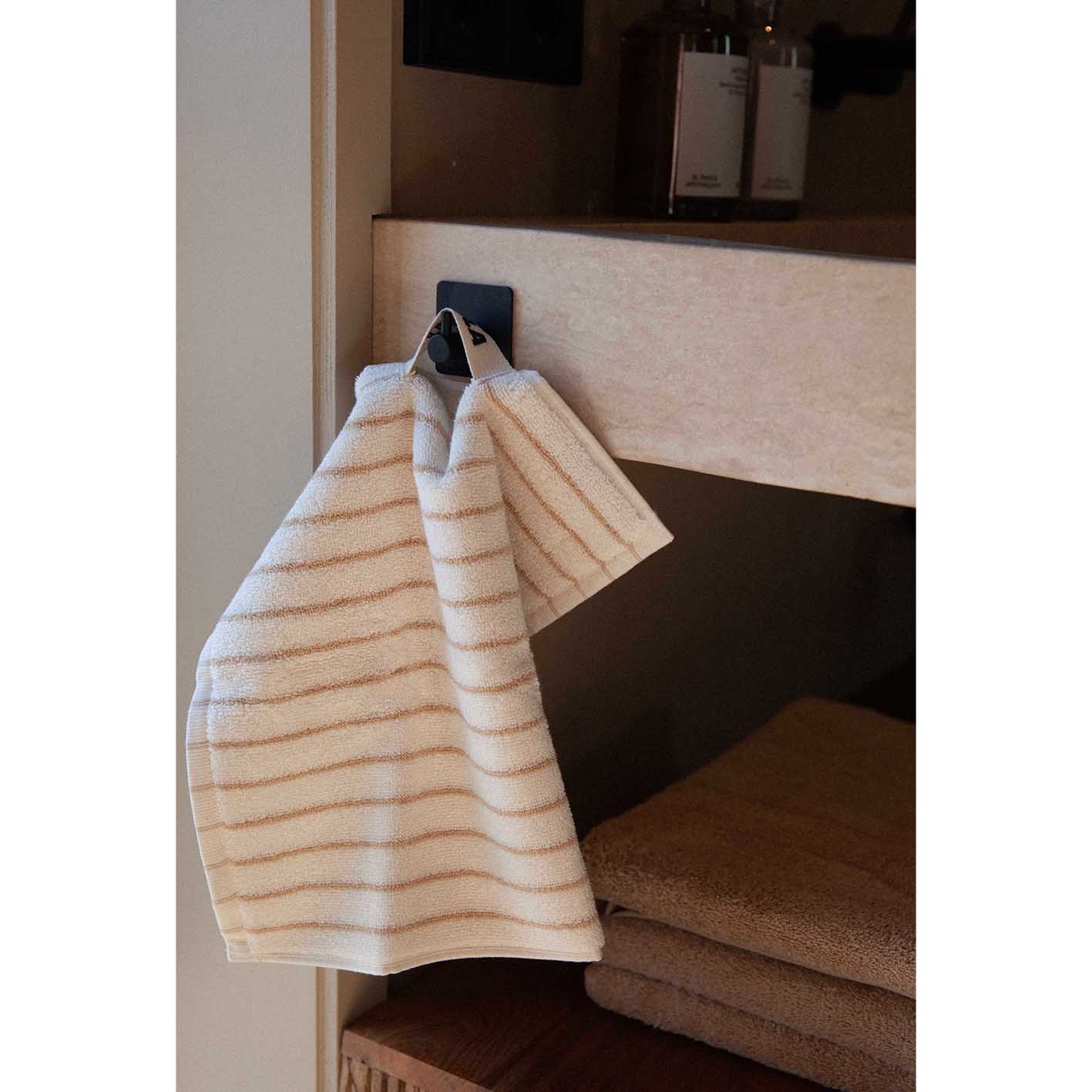 Tekla Terry Towel Sienna Stripes 30x30