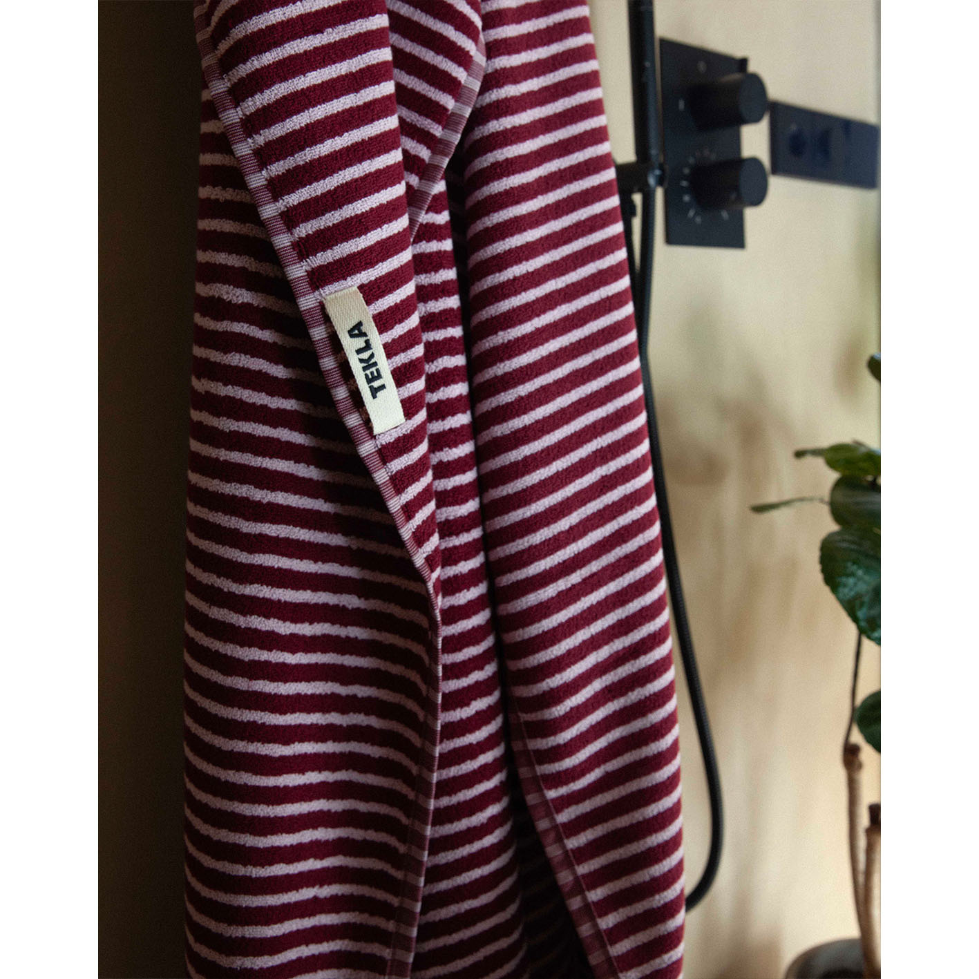 Tekla Terry Towel Red & Rose 70x140