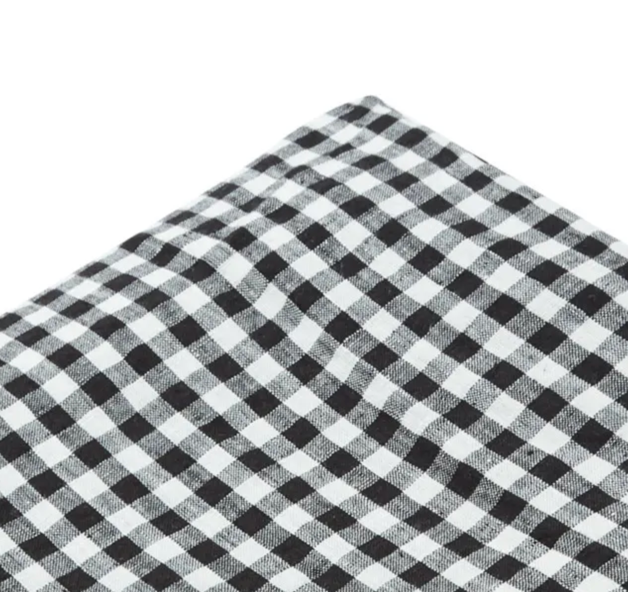 Gabrielle Paris Tablecloth Gingham Black 175x250