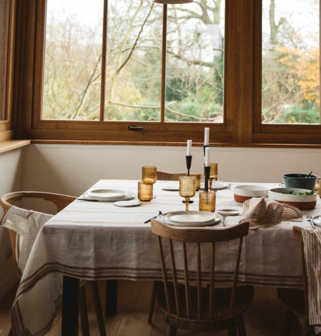 Gabrielle Paris Tablecloth Cafe Milk 175x250