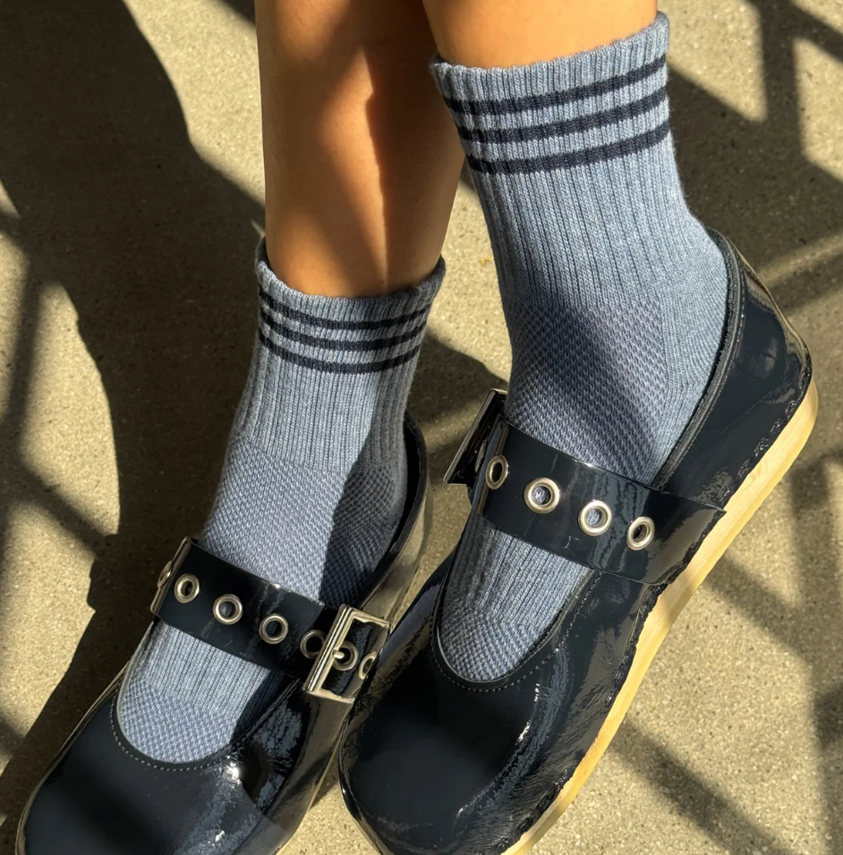Le Bon Shoppe Girlfriend Socks Indigo