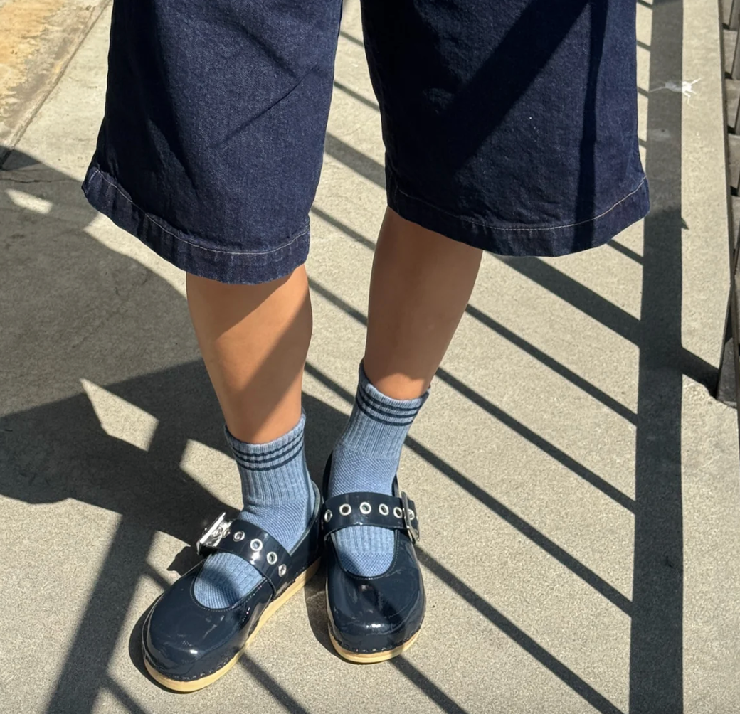 Le Bon Shoppe Girlfriend Socks Indigo