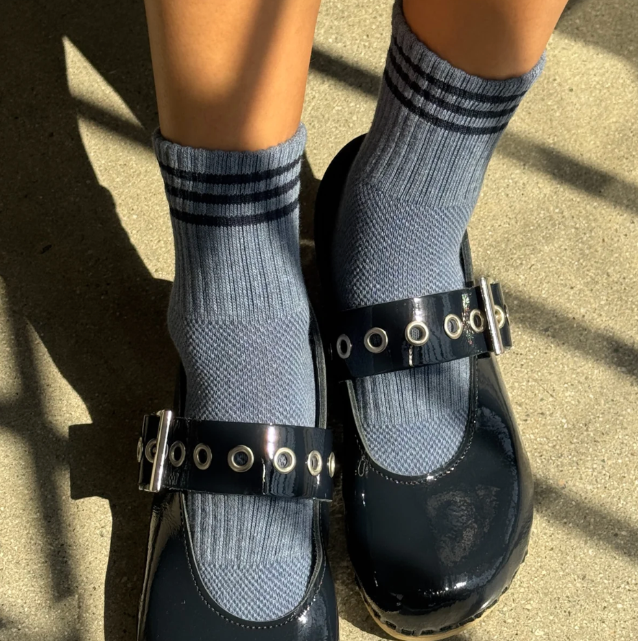 Le Bon Shoppe Girlfriend Socks Indigo