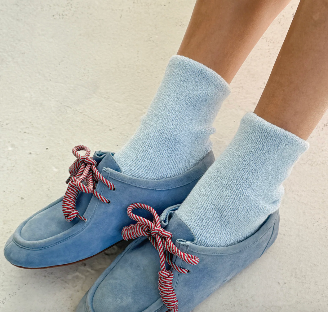 Le Bon Shoppe Cloud Socks Celeste