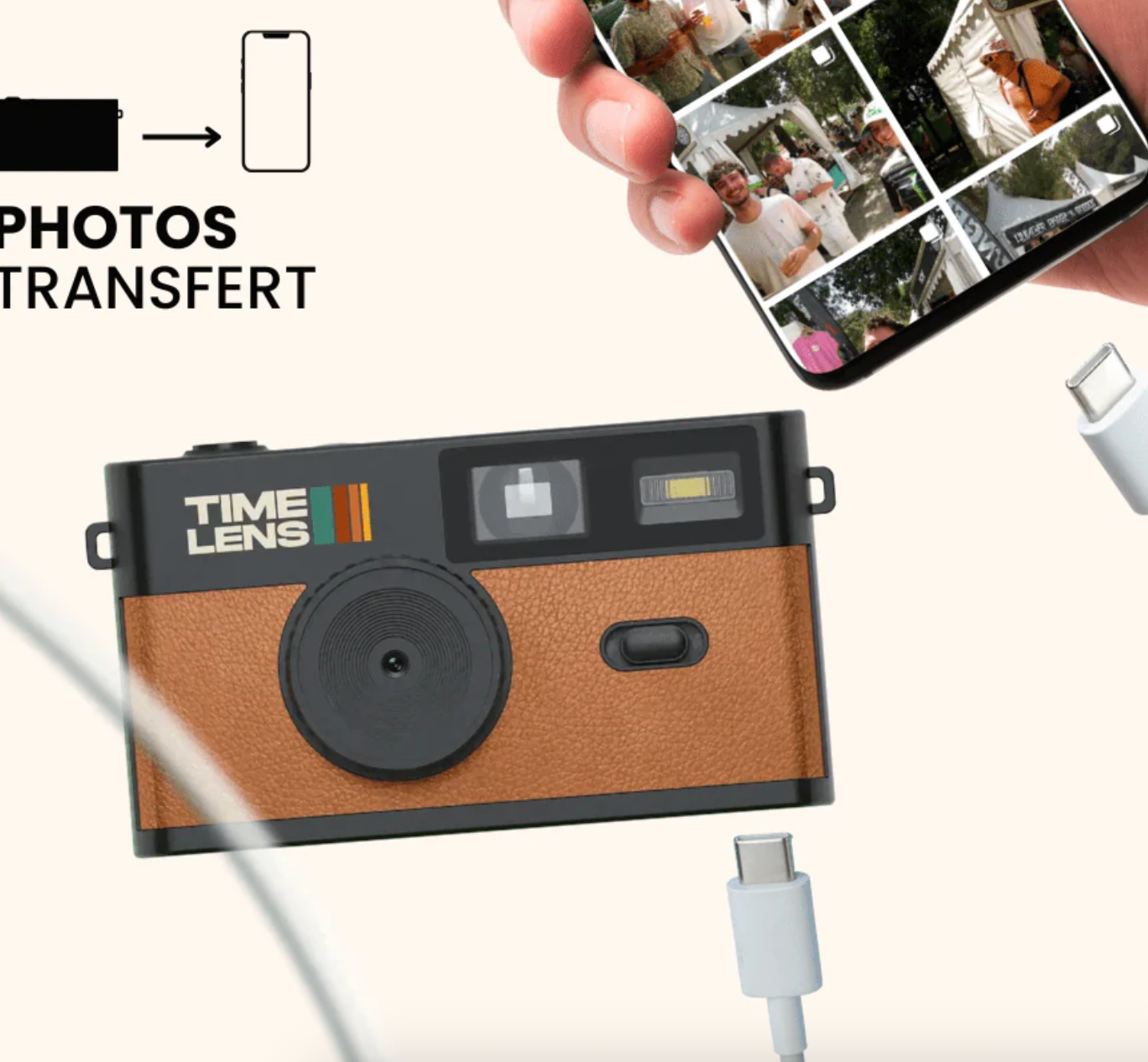 Time Lens Time Lens Camera Brown