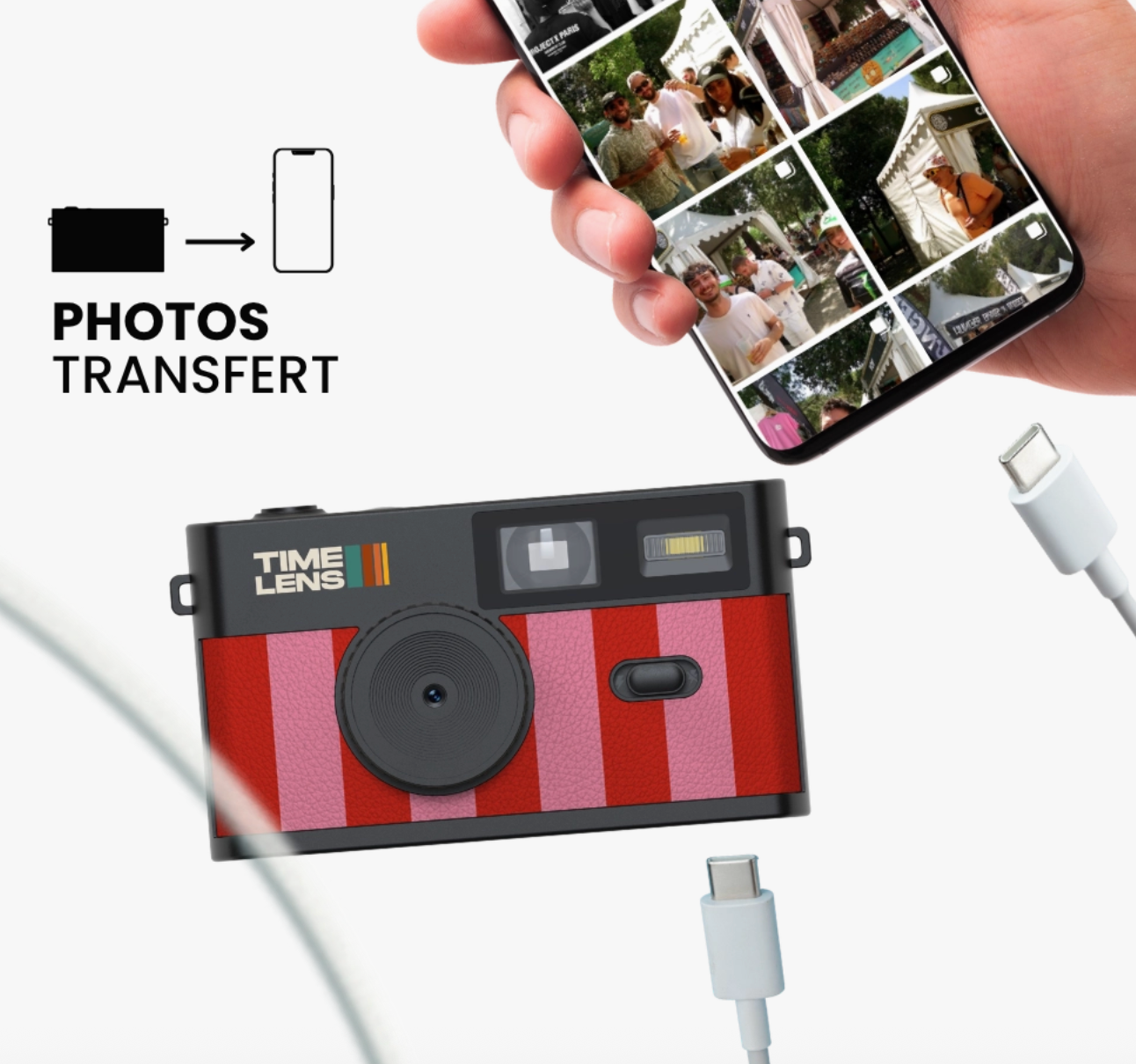 Time Lens Time Lens Camera Red Rose