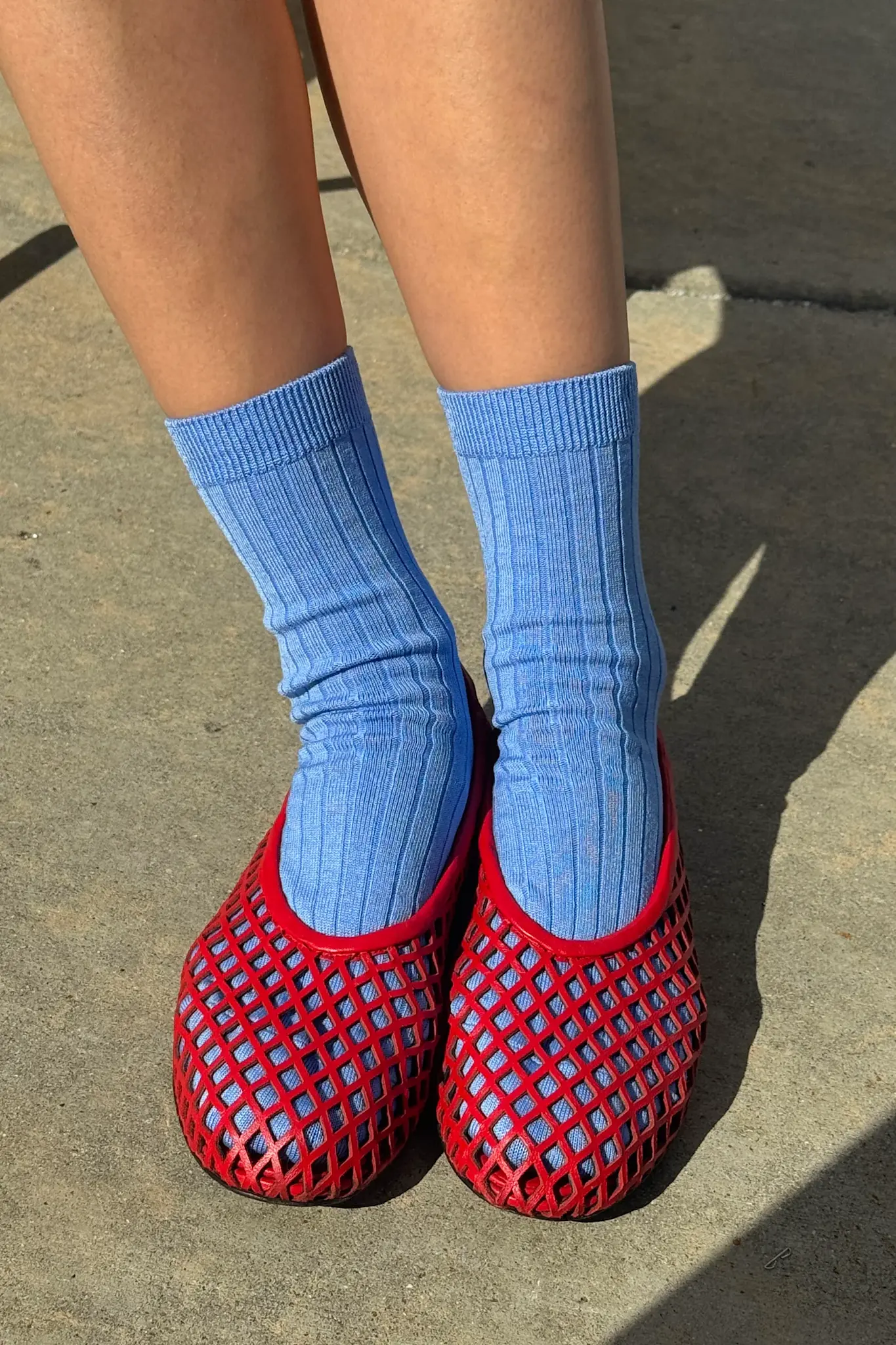 Le Bon Shoppe Her Socks Periwinkle