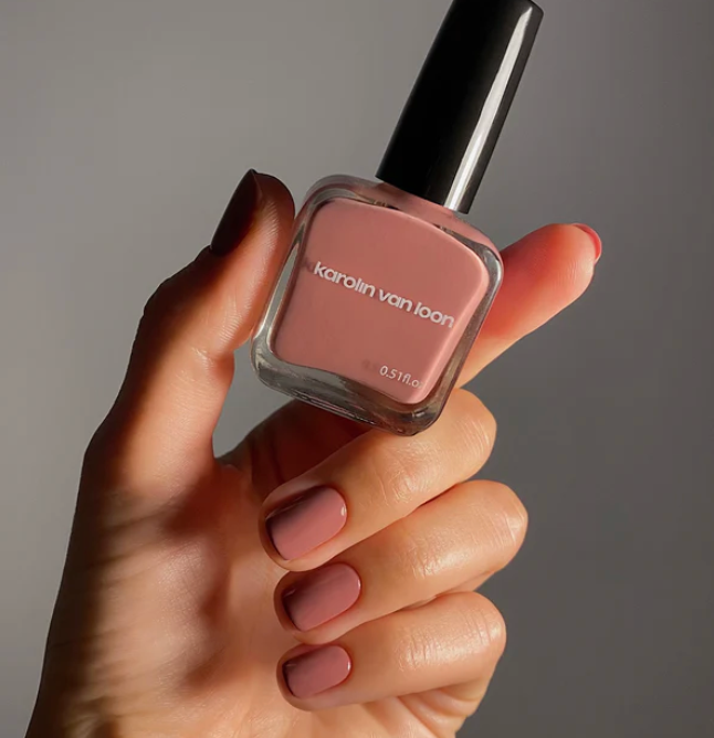 Karolin van Loon Blush de Satin Nail Polish