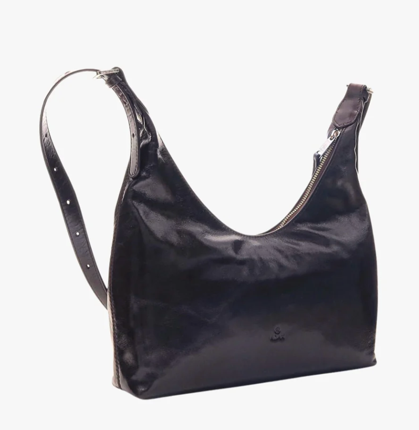 Adax Milano Shoulder Bag Mirella Dark Brown