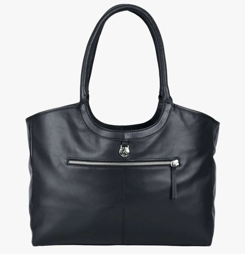 Adax Amalfi Shopper Sienna Black