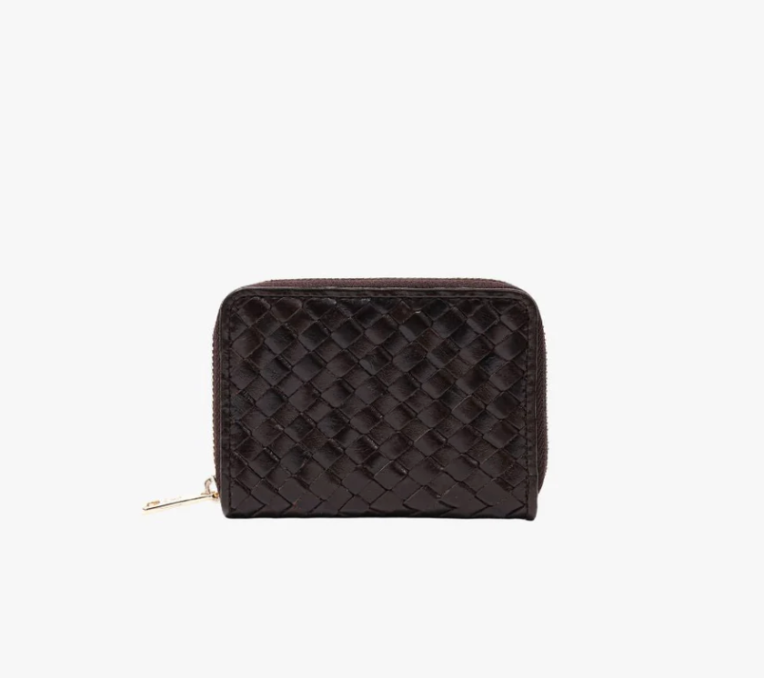 Adax Salerno Wallet Cornelia Dark Brown