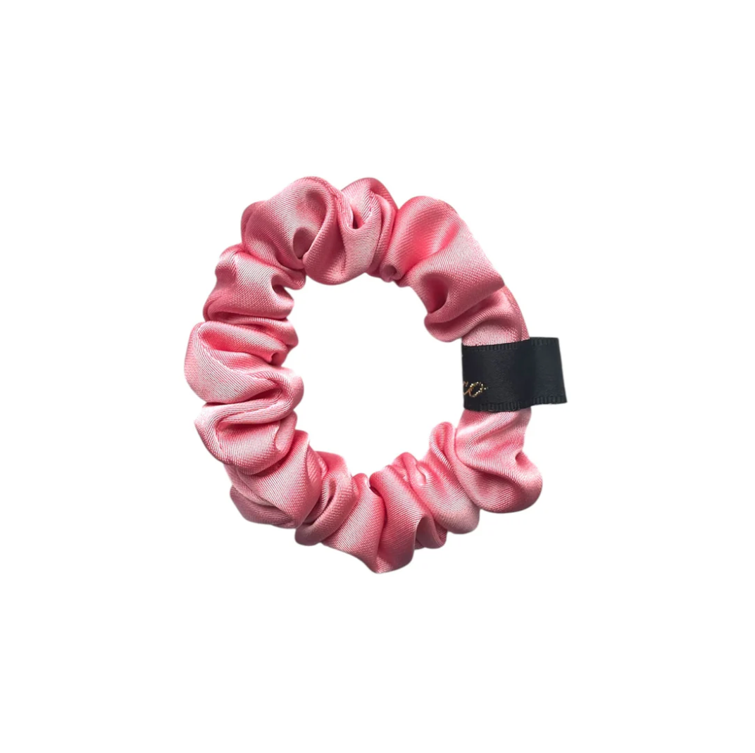 Pico Scrunchie Satin Fine Bubblegum