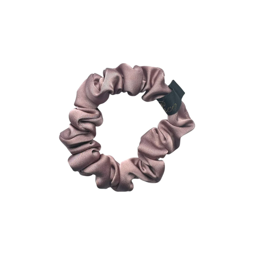Pico Scrunchie Satin Fine Vintage Mauve