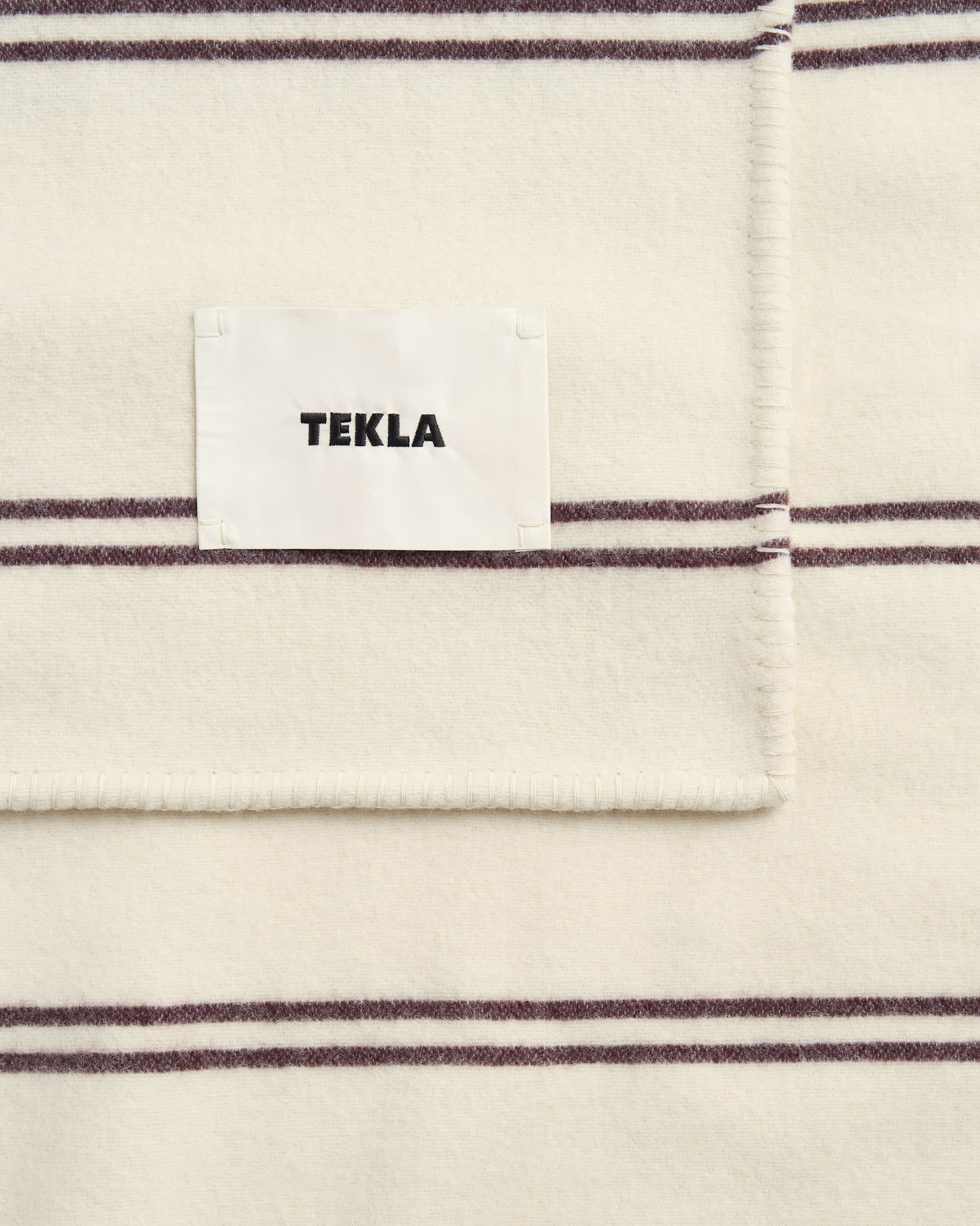 Tekla Lambswool Blanket Ruck Stripes
