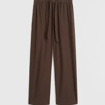Tekla Poplin Pyjamas Coffee