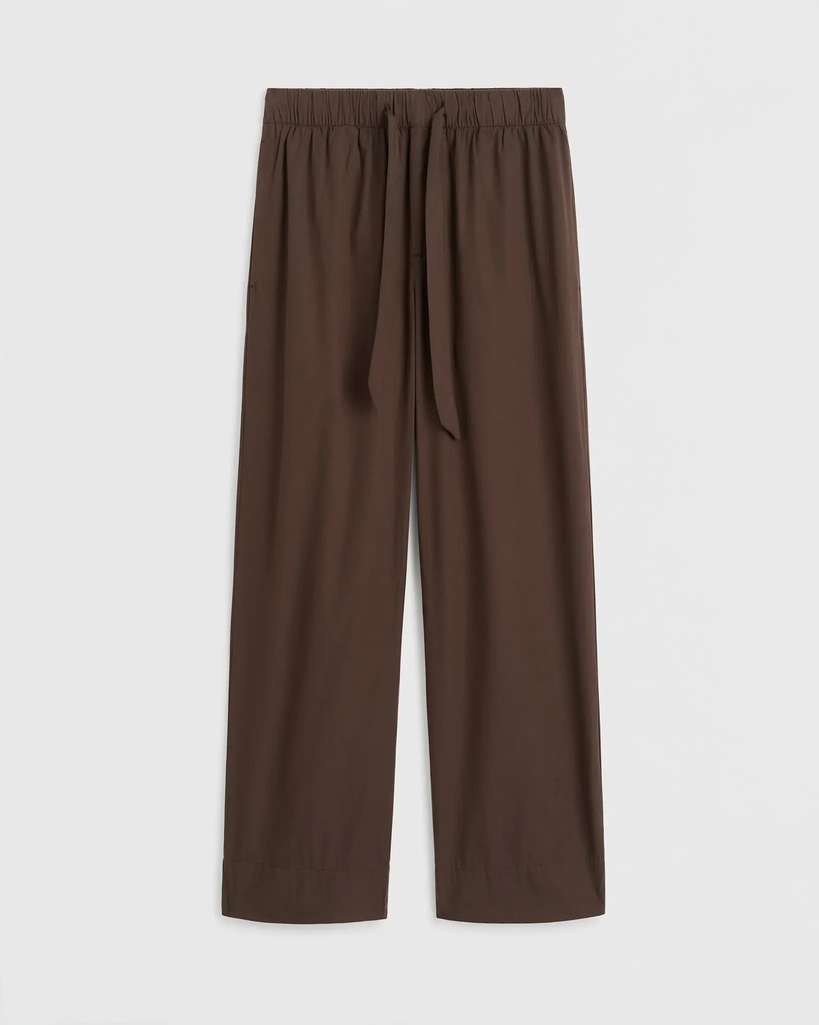 Tekla Poplin Pyjamas Coffee