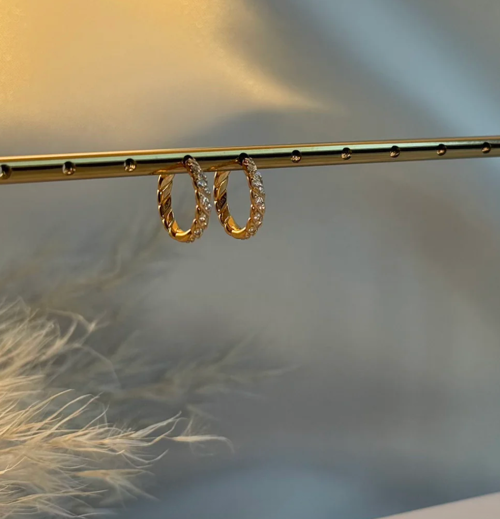 Brandlinger Earrings Cadiz Gold