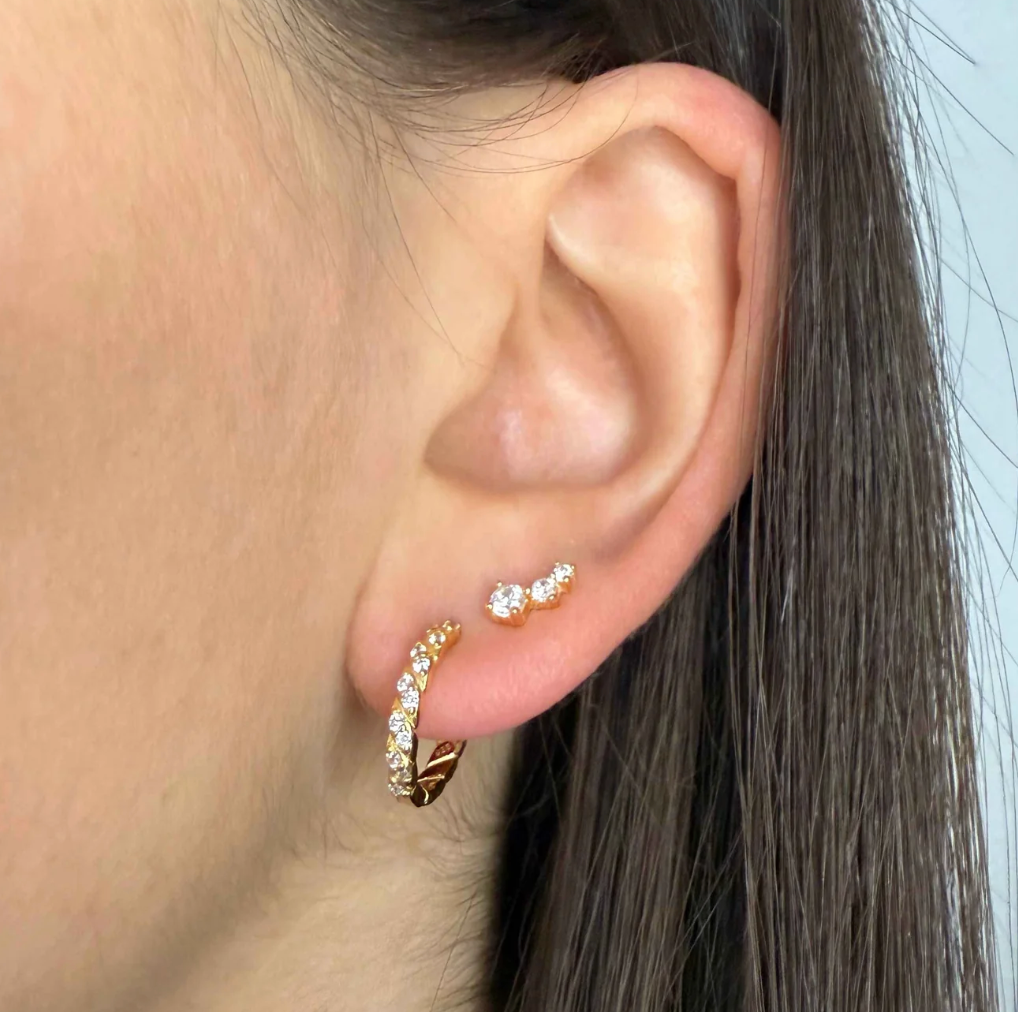 Brandlinger Earrings Cadiz Gold