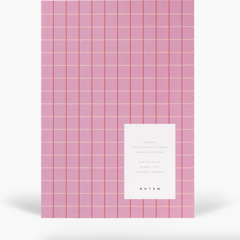 Notem Notebook Vita Medium Rose Grid