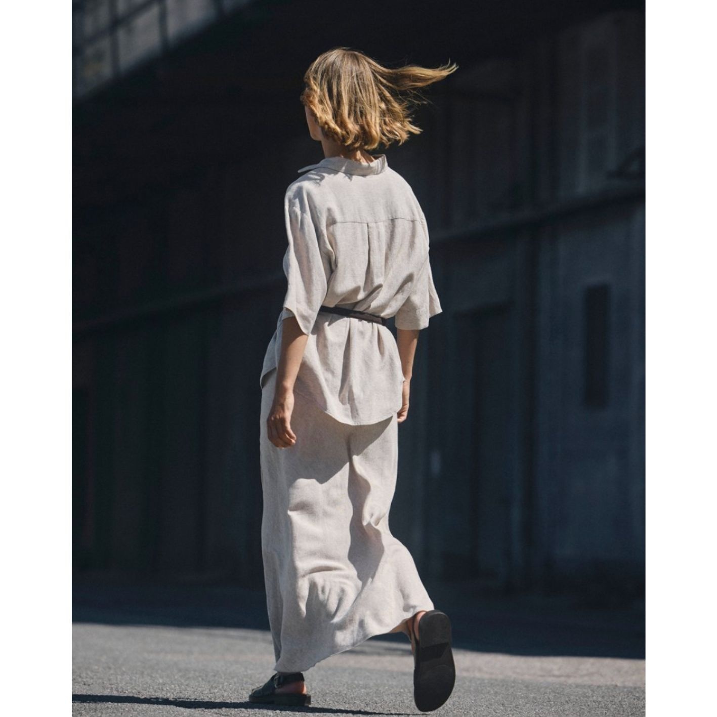 Msch Copenhagen Skirt Viana Ginia Sand Melange