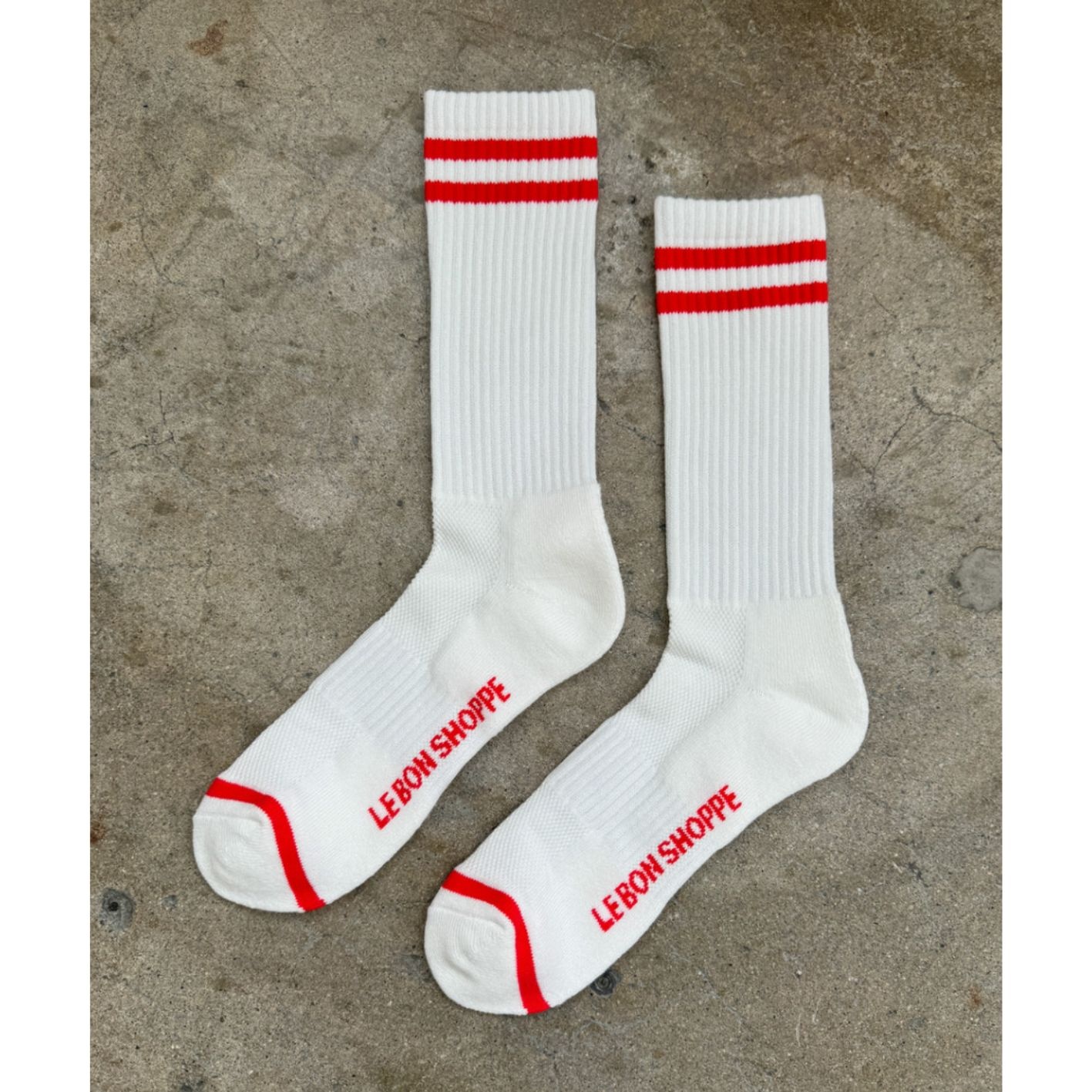 Le Bon Shoppe Extended Boyfriend Clean White