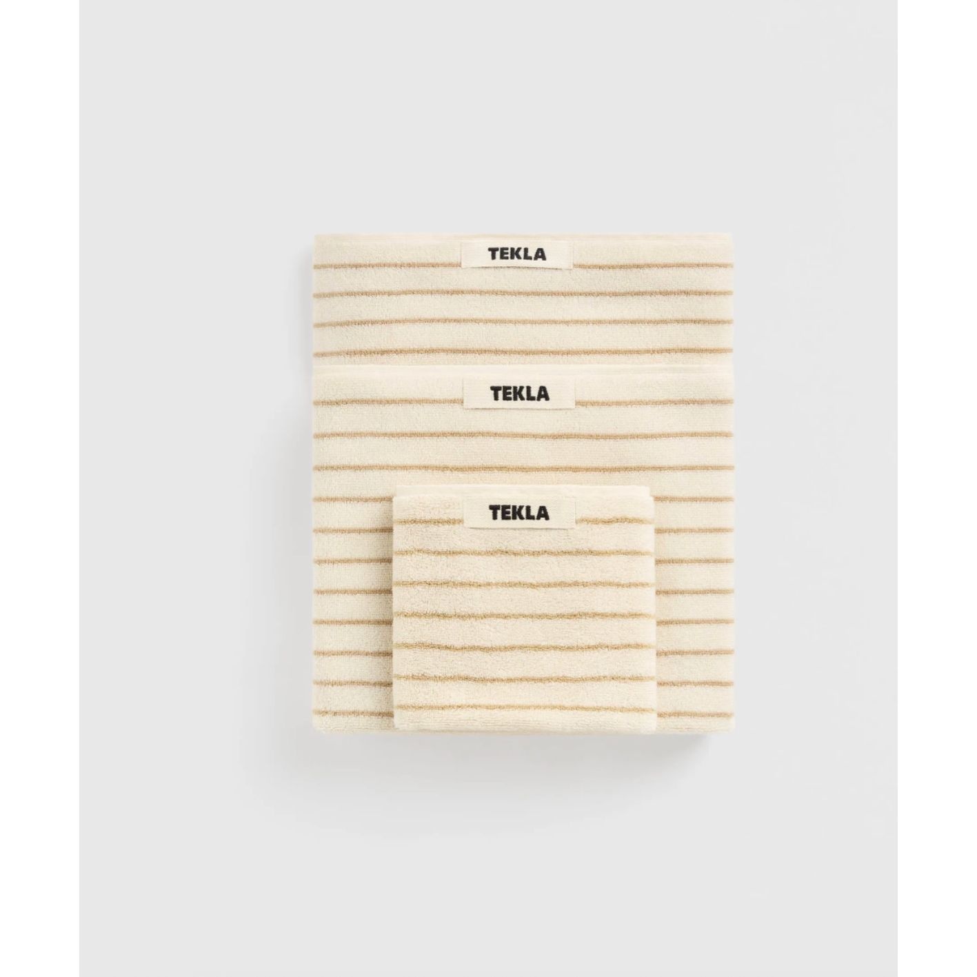Tekla Terry Towel Sienna Stripes 30x50