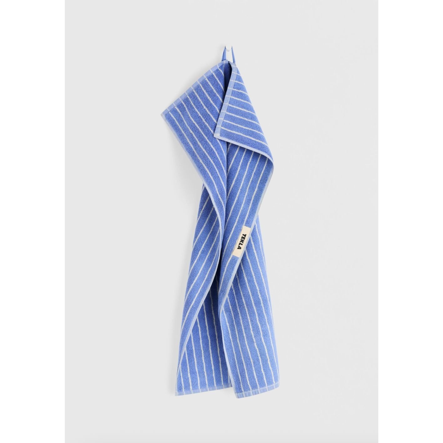 Tekla Terry Towel Clear Blue Stripes 50x90