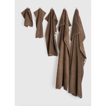 Tekla Terry Towel Kodiak Brown 30x30