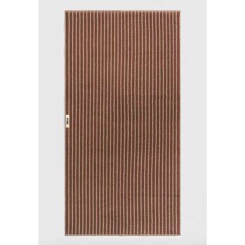 Tekla Terry Towel Rust Stripes 70x140