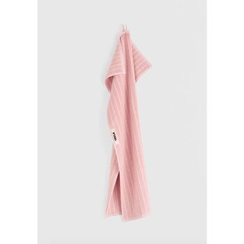 Tekla Terry Towel Shaded Pink Stripes 50x90