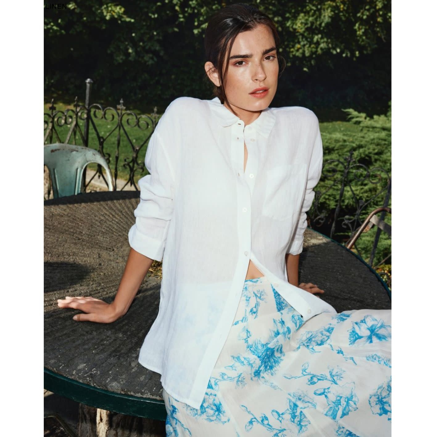 Msch Copenhagen Pearlina Shirt Bright White