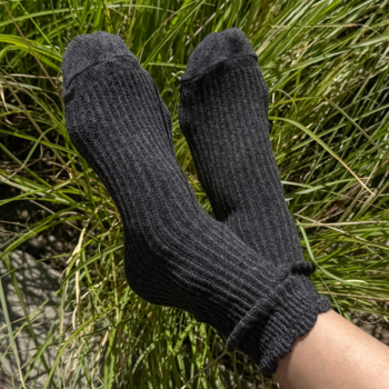 Le Bon Shoppe Linen Scallop Charcoal