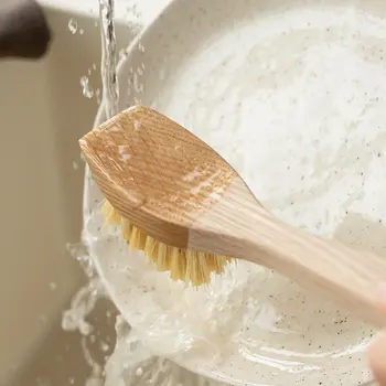 Humdakin Oak Dish Brush Tampico