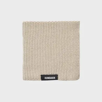 Humdakin Knitted Dishcloth Light Stone
