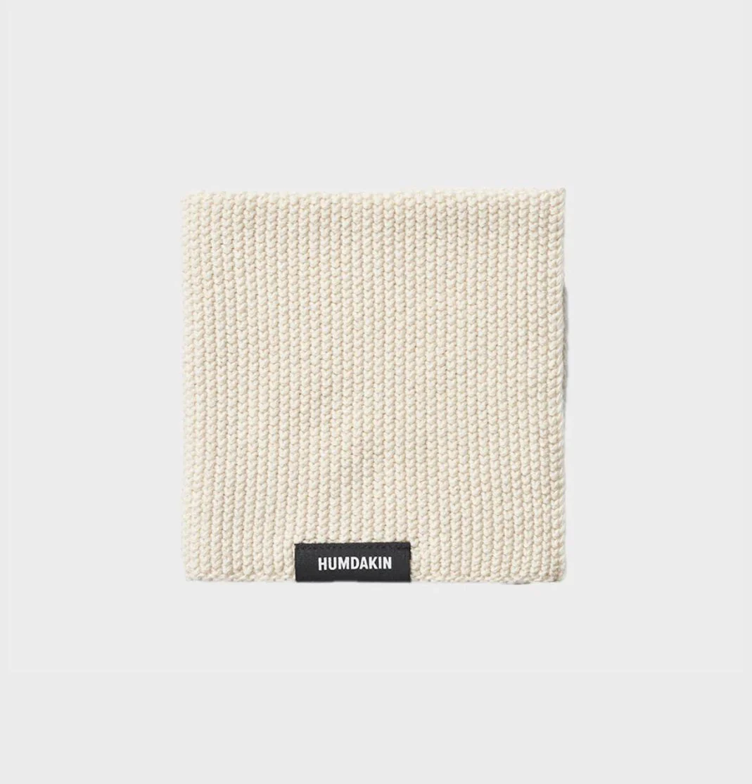 Humdakin Knitted Dishcloth Undyed