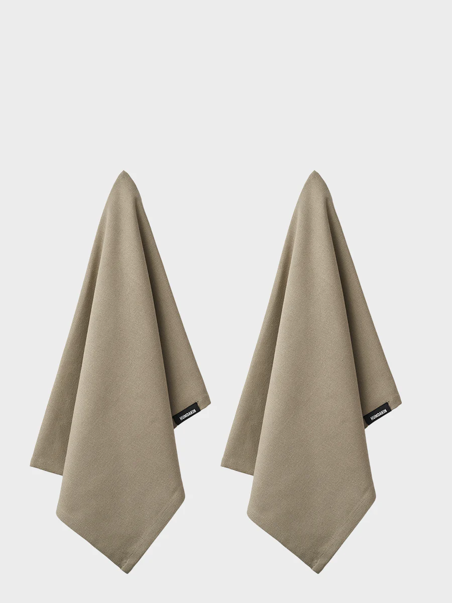 Humdakin Organic Tea Towel Oak