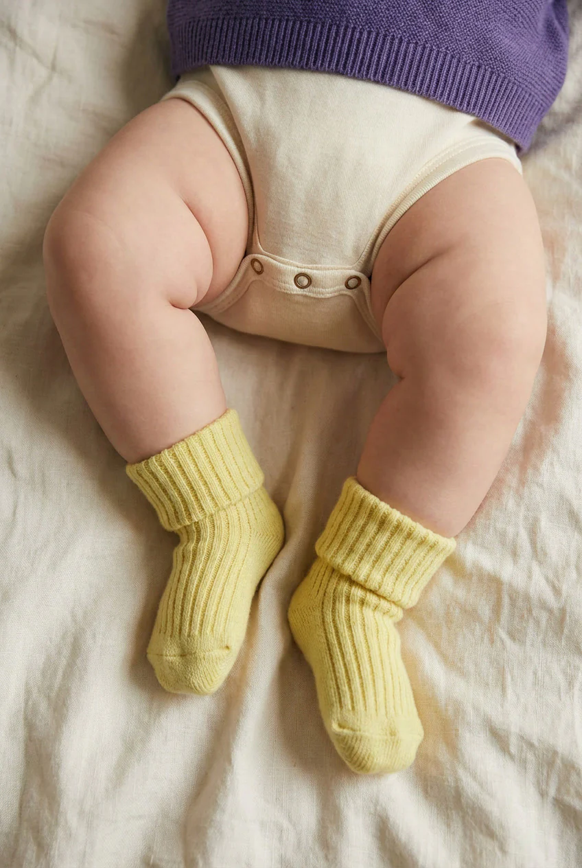 Lille Barn Wollen Baby Socks Lemonade