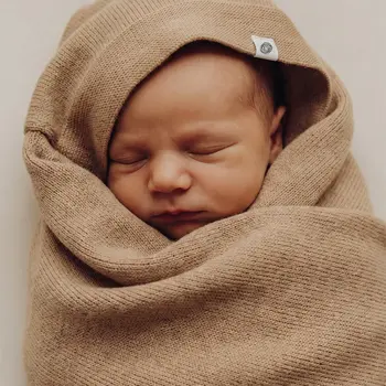 Lille Barn Wool Children Blanket Biscotti 100 x 140 cm