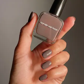 Karolin van Loon Taupe Lustre Nail Polish