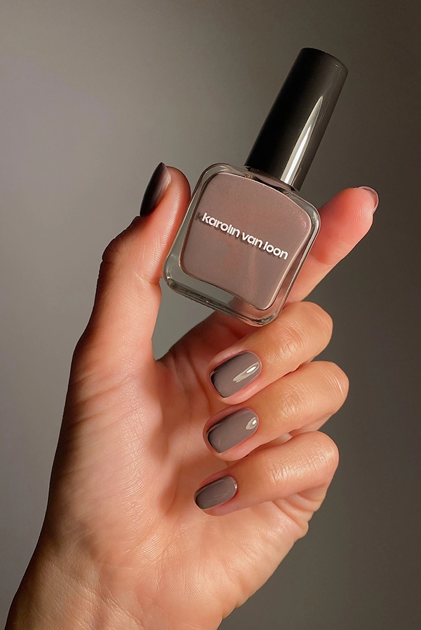 Karolin van Loon Taupe Lustre Nail Polish