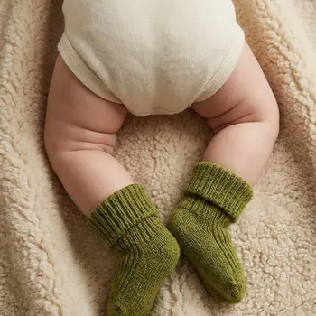 Lille Barn Woolen Baby Socks Pickle