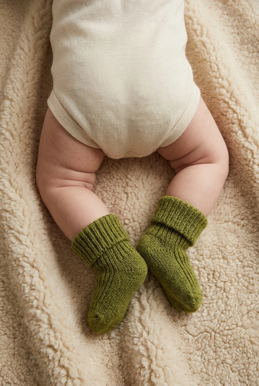 Lille Barn Woolen Baby Socks Pickle