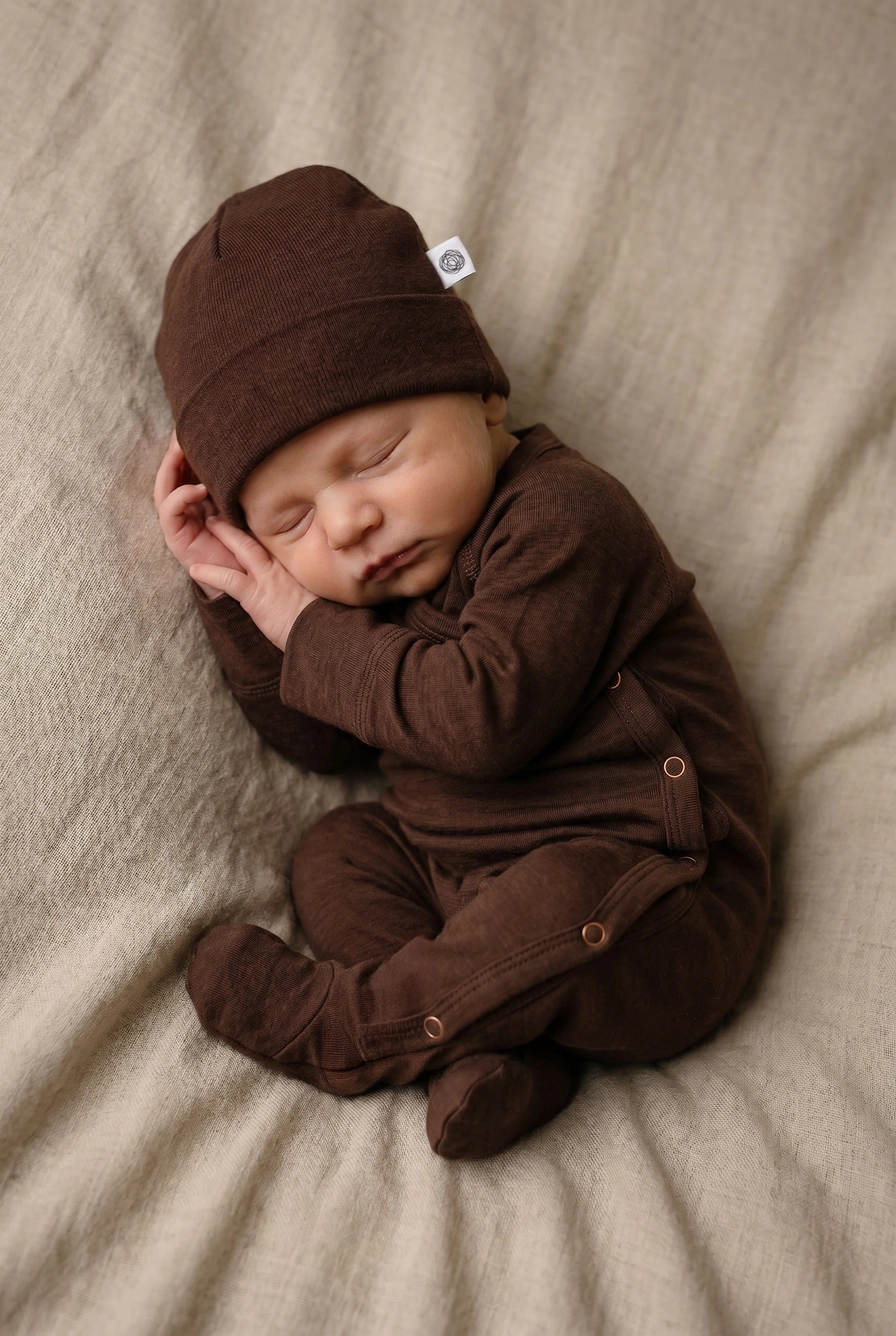 Lille Barn Wool Hat Chocolate