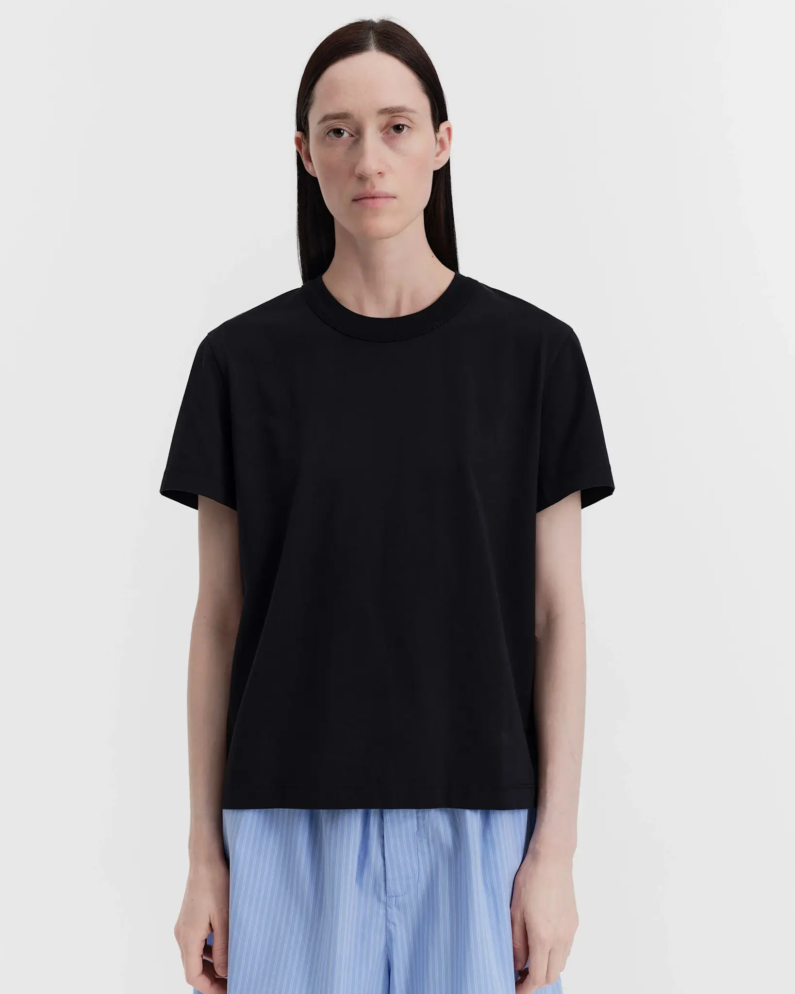 Tekla Womens's T-shirt Black