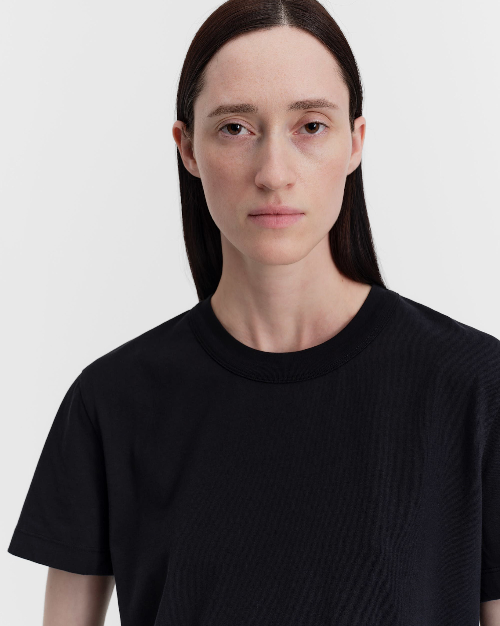 Tekla Womens's T-shirt Black