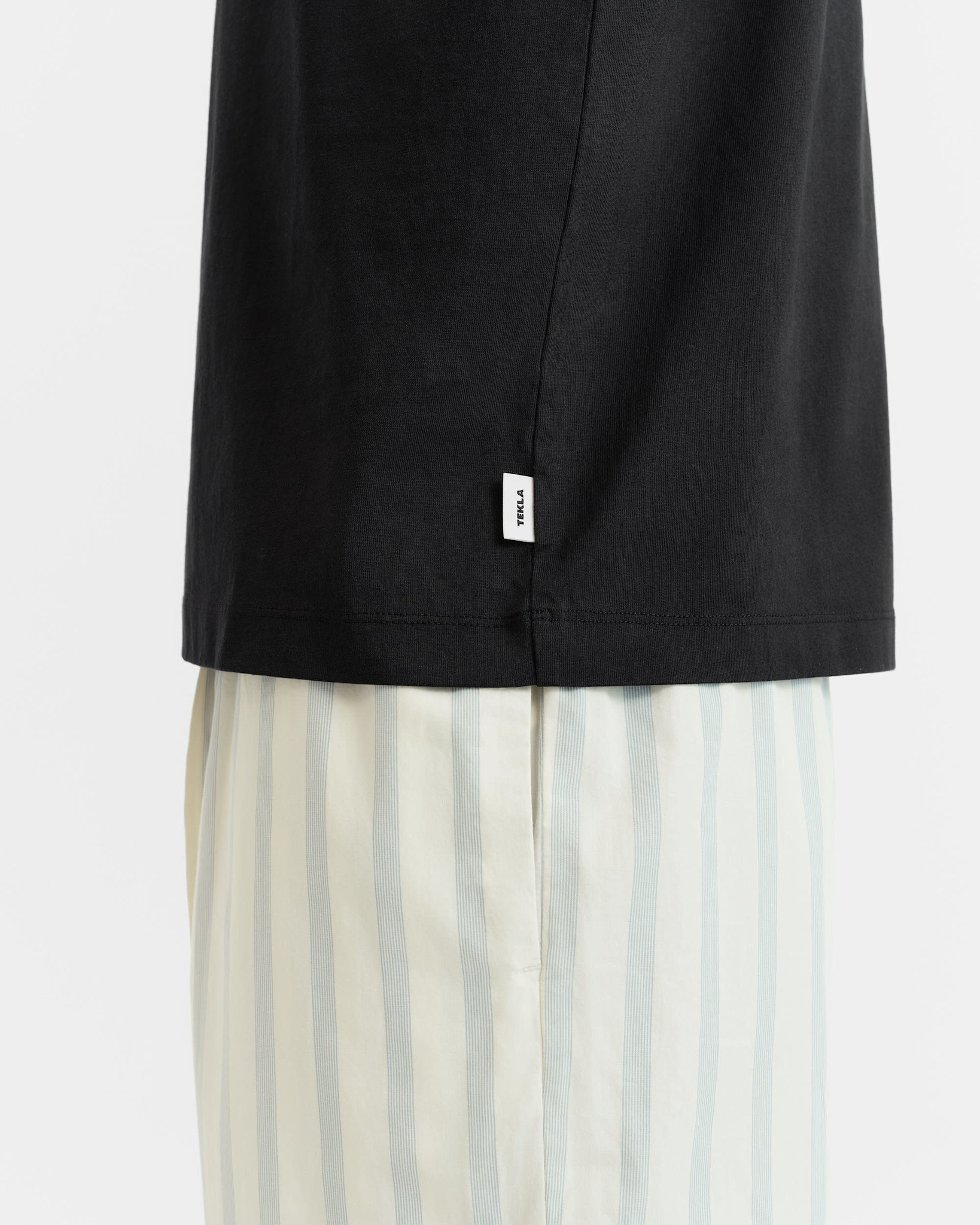 Tekla T-Shirt Short Sleeve Black