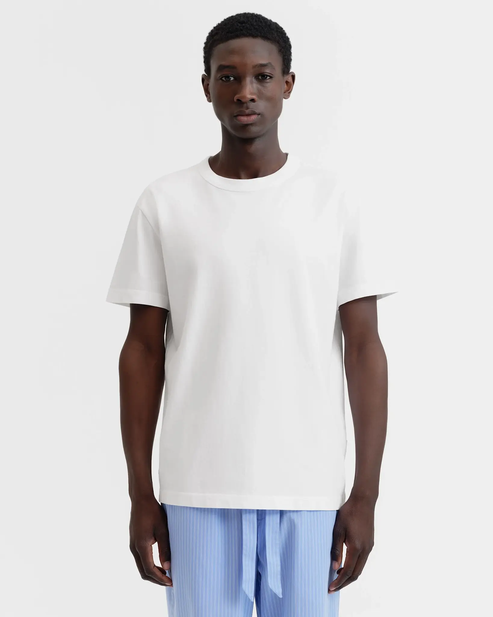 Tekla T-Shirt Short Sleeve White