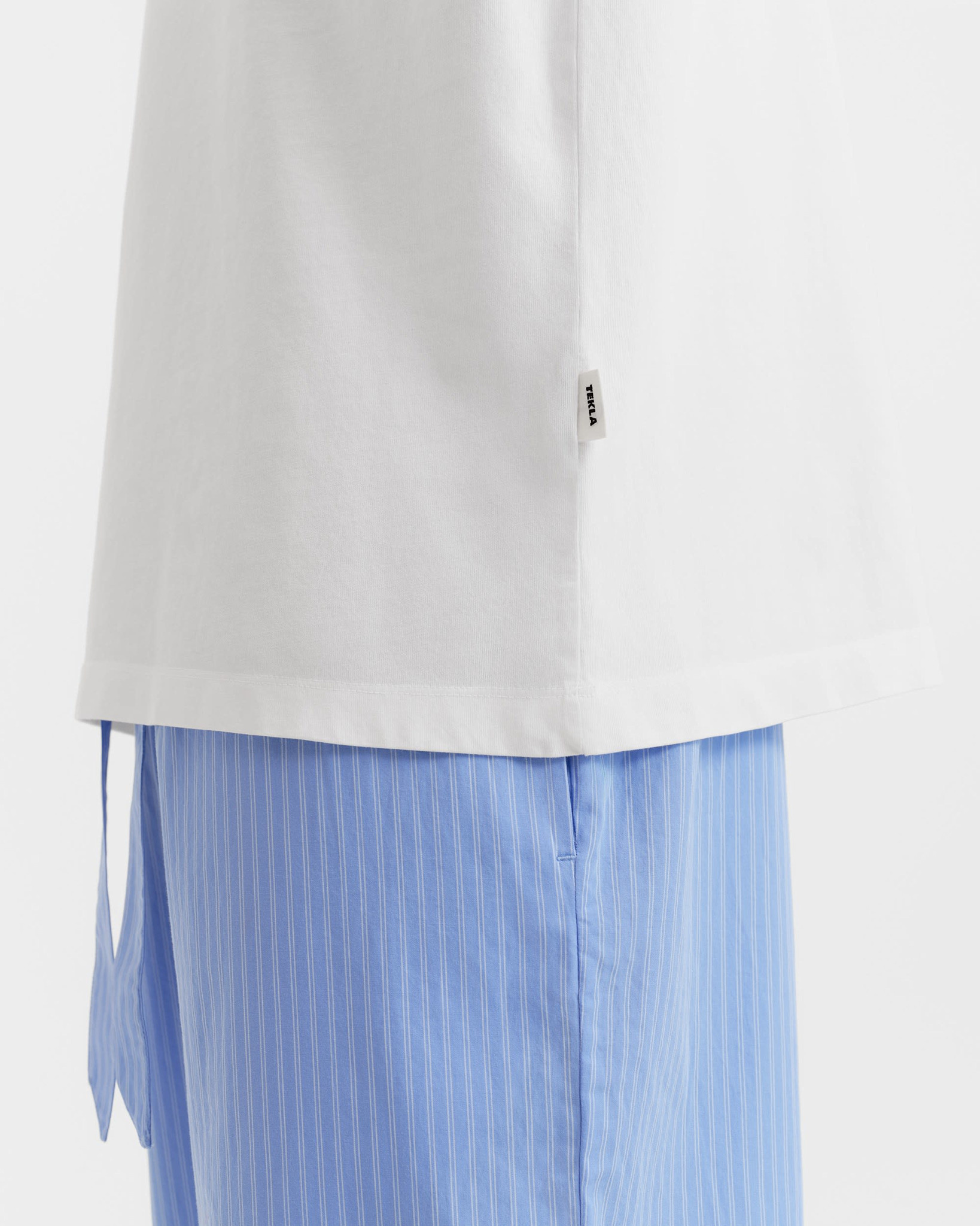 Tekla T-Shirt Short Sleeve White