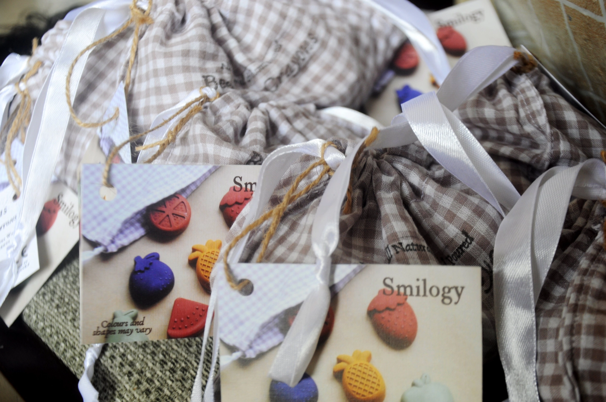 Smilogy Market Day Mini Sack | All-Natural Beeswax Fruit Crayons