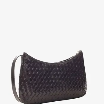 Adax Salerno Shoulder Bag Lauren Dark Brown